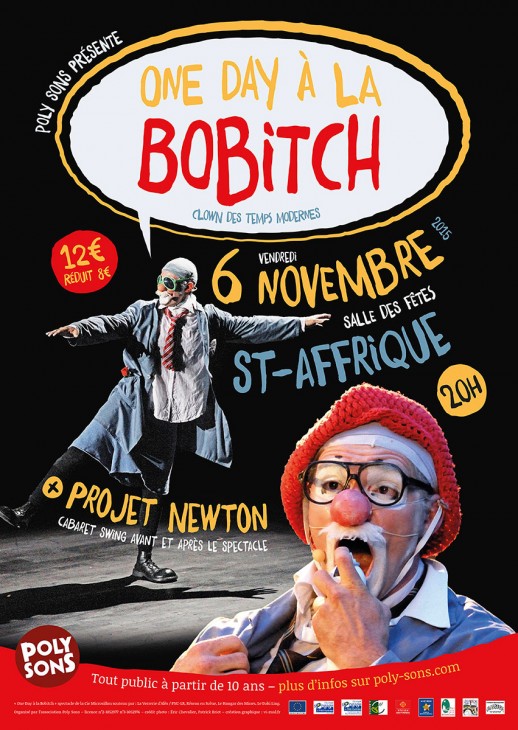 One Day à la Bobitch - affiche 6 nov 2015 Saint-Affrique